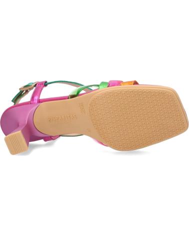 Sandalias de Mujer hispanitas SANDALIA TACON PARA MUJER CHV243292 COLOR MANDAR MANDARINA