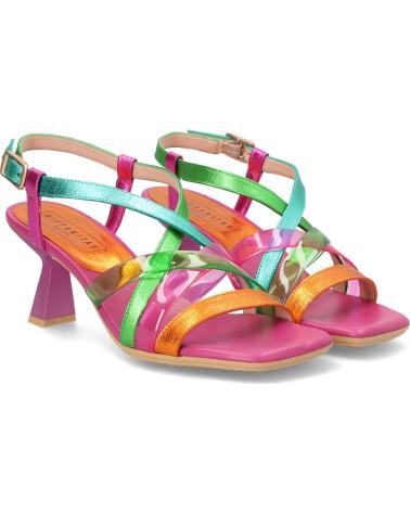 Sandalias de Mujer hispanitas SANDALIA TACON PARA MUJER CHV243292 COLOR MANDAR MANDARINA