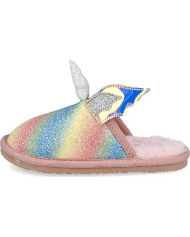 Calzado de casa de Niña CONGUITOS KI1 22101 ZAPATILLAS DE CASA UNICORNIO MULTICOLOR