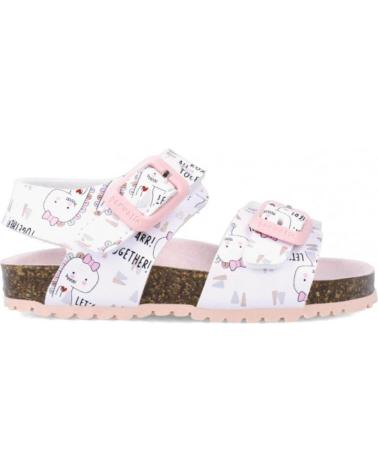 Sandalias-De-Niña-GARVALIN-SANDALIA-BIO-PARA-NINA-242453-COLOR-BLANCO