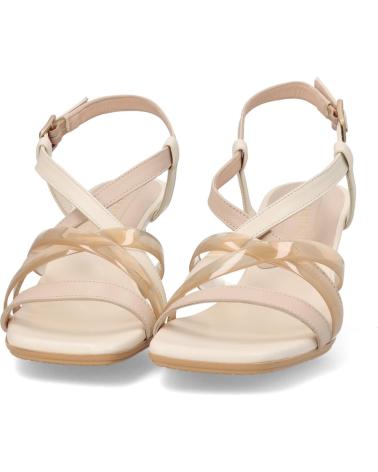 Sandalias de Mujer HISPANITAS SANDALIA TACON DANIELLE PIEDRAS - ARENA CHV243292 NATA BEIGE