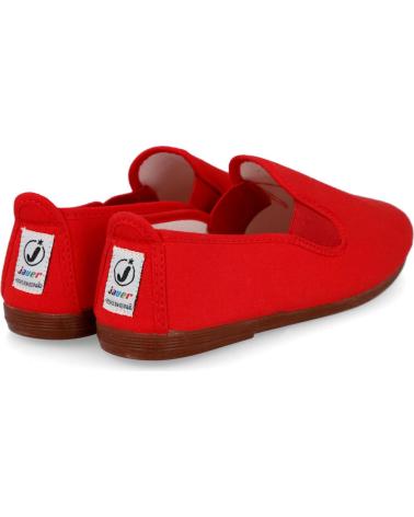 Zapatos de Niña JAVER 55 ZAPATILLAS KUNG FU ROJO