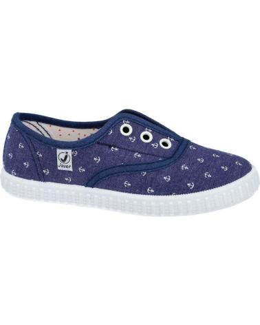 Zapatos de Niño JAVER 63-45 ZAPATILLAS LONA NIÑO AZUL