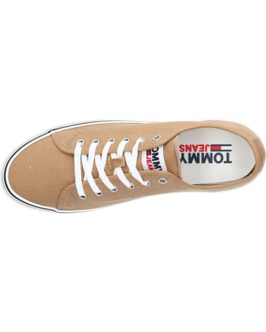 Sneaker für Herren TOMMY HILFIGER EM0EM00962 ESSENTIAL LOW CUT RBL CLASSIC KHAKI
