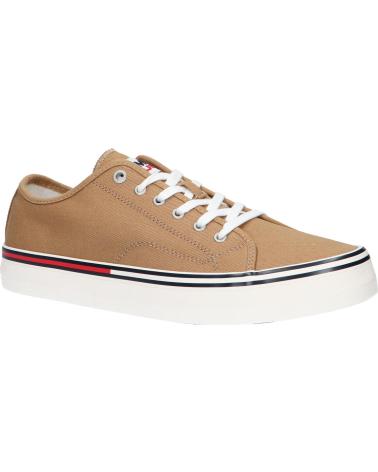 Sneaker für Herren TOMMY HILFIGER EM0EM00962 ESSENTIAL LOW CUT RBL CLASSIC KHAKI