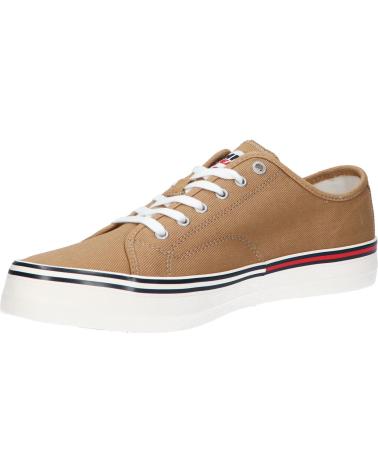 Sneaker für Herren TOMMY HILFIGER EM0EM00962 ESSENTIAL LOW CUT RBL CLASSIC KHAKI