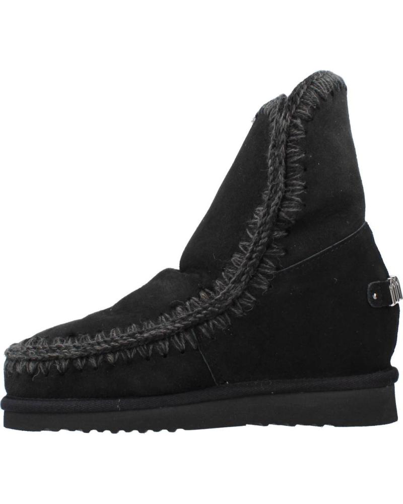 Botines de Mujer MOU BOTINES MUJER MODELO INNER WEDGESH COLOR NEGRO BKBK