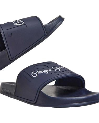 PEPE JEANS CHANCLAS SLIDER YOUNG M AZUL