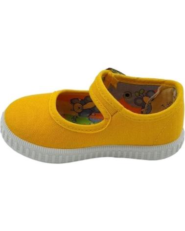 Sandalias de Niña JAVER MERCEDITAS TELA VARIOS 16482 AMARILLO