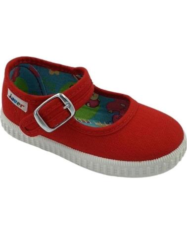 Sportivo per Bambina JAVER MERCEDITAS TELA VARIOS 16482 ROJO