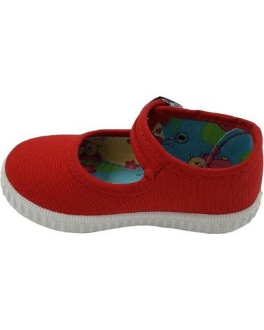 Sneaker für Mädchen JAVER MERCEDITAS TELA VARIOS 16482 ROJO