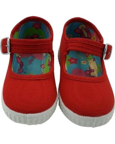 Sneaker für Mädchen JAVER MERCEDITAS TELA VARIOS 16482 ROJO