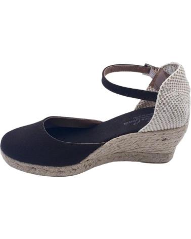 Sandales pour Femme SEVILLAS ALPARGATA CUNA PULSERA CARMEN GARCIA VARIOS 529 MARRON