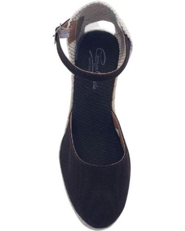 Sandales pour Femme SEVILLAS ALPARGATA CUNA PULSERA CARMEN GARCIA VARIOS 529 MARRON