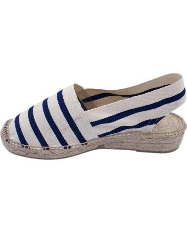 Sandalias de Mujer RAMONCINAS ALPARGATA ESPARTO CUNA VARIOS 26666 AZUL
