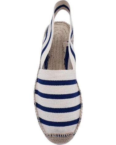 Sandalias de Mujer RAMONCINAS ALPARGATA ESPARTO CUNA VARIOS 26666 AZUL