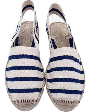 Sandalias de Mujer RAMONCINAS ALPARGATA ESPARTO CUNA VARIOS 26666 AZUL