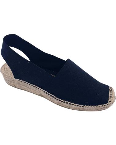 Sandalias de Mujer RAMONCINAS ALPARGATA ESPARTO CUNA VARIOS 26666 NEGRO