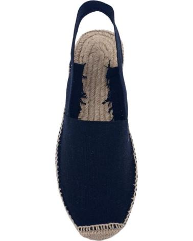 Sandalias de Mujer RAMONCINAS ALPARGATA ESPARTO CUNA VARIOS 26666 NEGRO