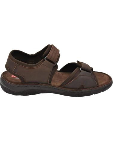 Sandalias-De-Hombre-FLUCHOS---SANDALIAS-DE-PIEL-PARA-HOMBRE-PLANTILLA-ACOLCHAD-MARRON-NEGRO
