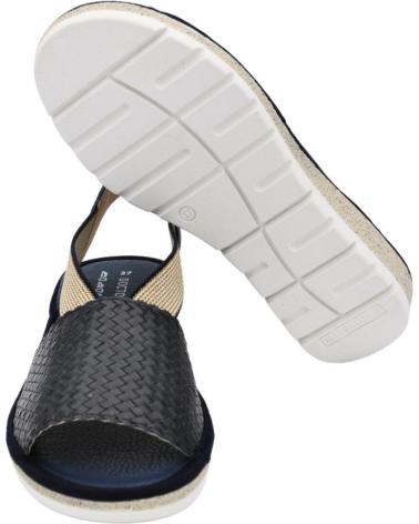 Sandalias-De-Mujer-D`CUTILLAS-DOCTOR-CUTILLAS---SANDALIAS-PIEL-TRENZADA-MUJER-PLANILLA-MARINO