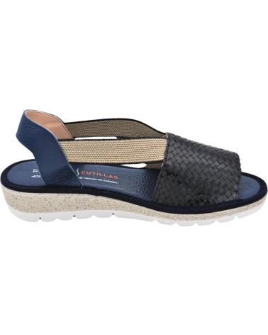 Sandalias-De-Mujer-D`CUTILLAS-DOCTOR-CUTILLAS---SANDALIAS-PIEL-TRENZADA-MUJER-PLANILLA-MARINO