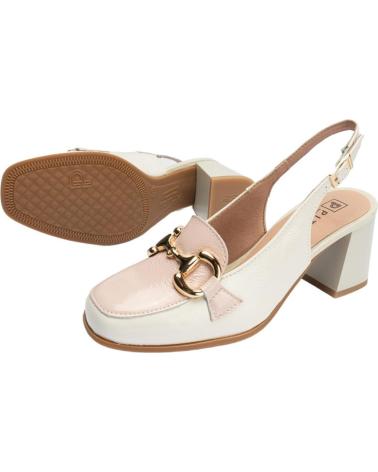 Sapatos de Mulher PITILLOS ZAPATOS DE TACON 5795 MUJER BLANCO BLANCO
