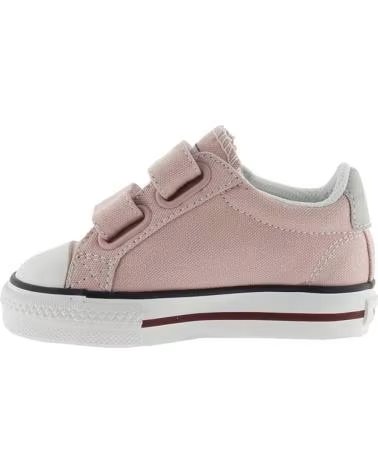 Deportivas-De-Niña-VICTORIA-ZAPATILLAS VICTORIA TRIBU 1065163N LONA ROSA CLARO CON CIERRE ADHERENTE-ROSA