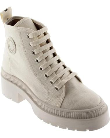 Botines de Mujer VICTORIA DEPORTIVAS CON TACON 1110106 CRUDO