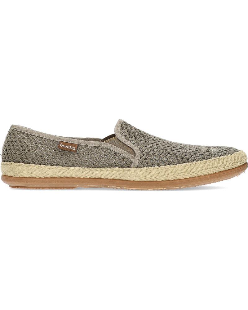 Zapatos-De-Hombre--ZAPATILLAS-BAMBA-EN-COLOR-PARA-HOMBRE-TAUPE