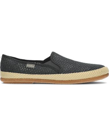 Zapatos-De-Hombre--ZAPATILLAS-BAMBA-EN-COLOR-PARA-HOMBRE-NEGRO