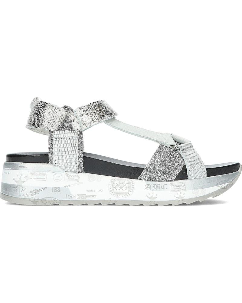 Sandalias de Mujer CETTI SANDALIA TEJUS C-1316 PLATA