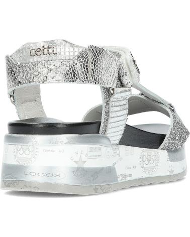Sandalias de Mujer CETTI SANDALIA TEJUS C-1316 PLATA