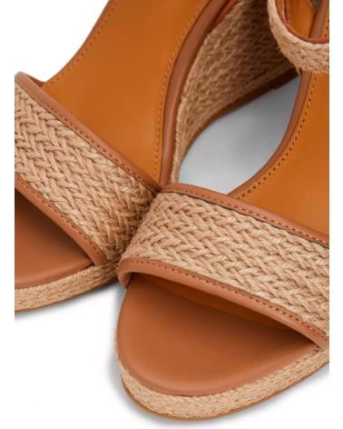 Sandálias de Mulher TOMMY HILFIGER SANDALIAS ETH ROPE HIGH WEDGE SANDAL BEIGE