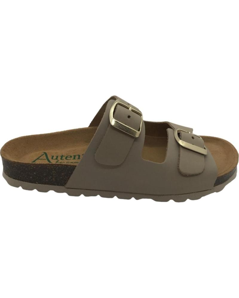 Sandali per Donna AUTENTI CHANCLA BIO MUJER 11096 COMB 912 BEIG