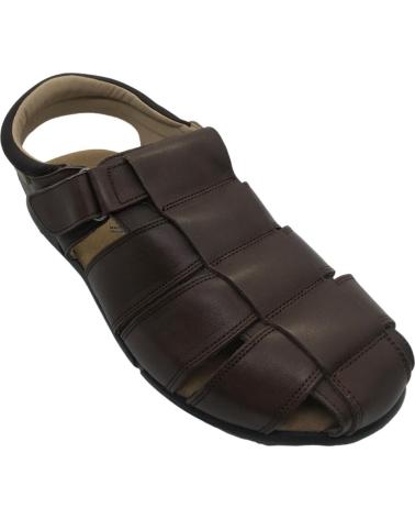 Man Sandals BAERCHI SANDALIA PIEL HOMBRE 8402 2002 MARRON