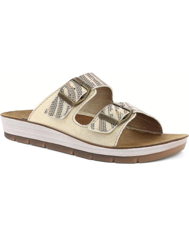 Sandalias de Mujer INBLU SANDALIA DESTALONADA PARA MUJER CP45 COLOR PLATINO