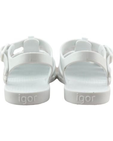 girl Sandals IGOR CLASICA CANGREJERAS NIÑA BLANCO