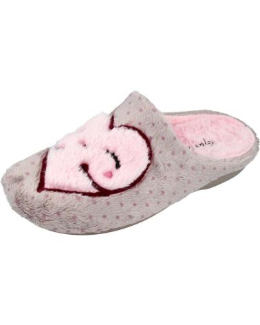Calzado de casa de Mujer GARZON 7329 275 ZAPATILLAS DE CASA MUJER ROSA