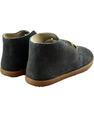 Botines de Niña y Niño BATILAS BOTA DE PIEL DE SERRAJE CON PISO DE GOMA 847796 GRIS