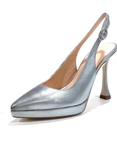 Sandalias de Mujer WEEKEND BY PEDRO MIRALLES ZAPATO SALON VESTIR DE PIEL CON TACON Y PLATAFORMA ACERO