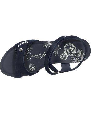 Sandalias de Mujer PANAMA JACK JULIA B55 VELOUR MARINO- NAVY