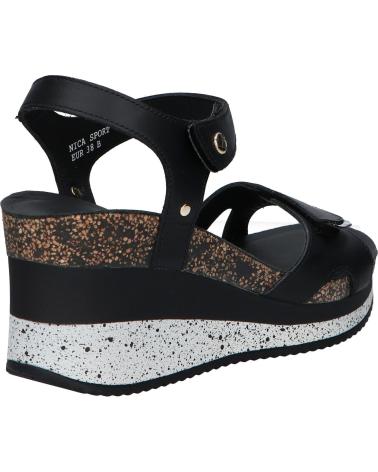 Sandalias de Mujer PANAMA JACK NICA SPORT B10 NAPA NEGRO- BLACK