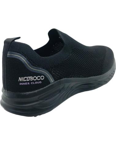Sportif-De-Mujer-NICOBOCO-ZAPATILLA-CONFORT-MUJER-LOAFER-W-40-419-NEGRO