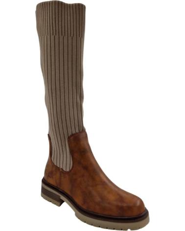 Botas de Mujer CRECENDO BOTAS OTONO INVIERNO MUJER POPCORN ELASTICO VARIOS 1024 BRANDY
