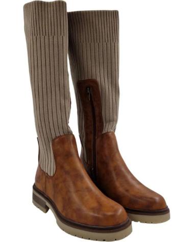 Botas de Mujer CRECENDO BOTAS OTONO INVIERNO MUJER POPCORN ELASTICO VARIOS 1024 BRANDY
