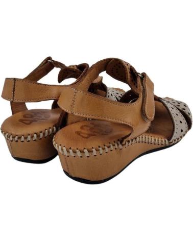 Sandalias de Mujer 48 HORAS SANDALIAS CUNA 48HORAS CUERO-TIERRA 414003 BRANDY