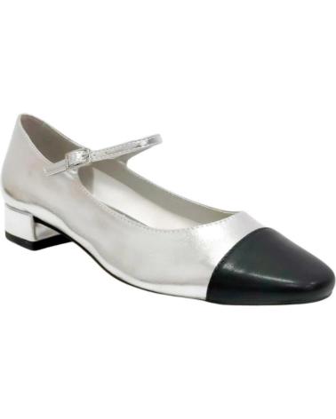 Ballerinas für Damen CORINA MERCEDITAS Y BAILARINAS MARY JEAN -NEGRO M4121 PLATA