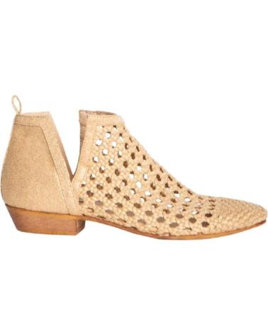Botines de Mujer CORINA BOTAS CAMPERAS MUJER TRENZADO M4001 ORO