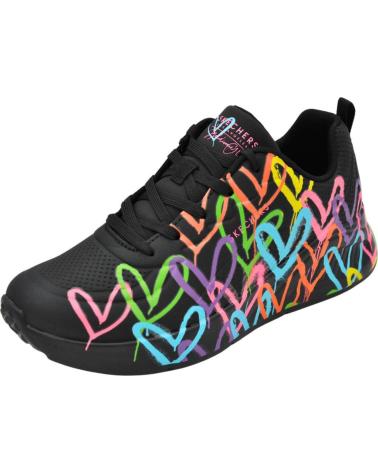 Deportivas de Mujer y Niña SKECHERS ZAPATILLA 177977 BKMT